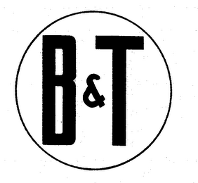 B & T logo