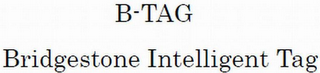 B-TAG BRIDGESTONE INTELLIGENT TAG logo