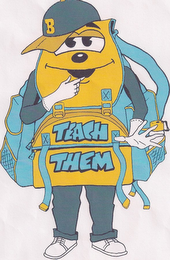 B TEACH THEM logo