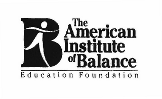 B THE AMERICAN INSTITUTE OF BALANCE EDUCATION FOUNDATION logo