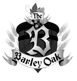 B THE BARLEY OAK logo