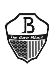 B THE BARN MIAMI logo