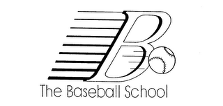 B THE BASEBALL SCHOOL logo