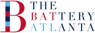 B THE BATTERY ATLANTA logo