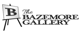 B THE BAZEMORE GALLERY logo
