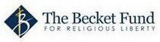 B THE BECKET FUND FOR RELIGIOUS LIBERTY logo