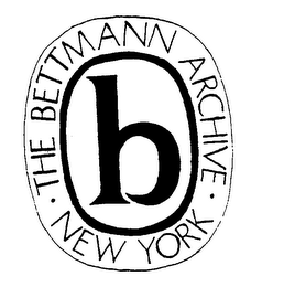 B THE BETTMANN ARCHIVE NEW YORK logo