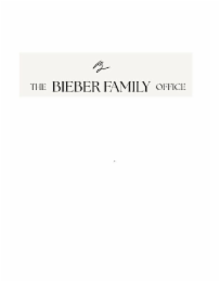 B THE BIEBER FAMILY OFFICE logo
