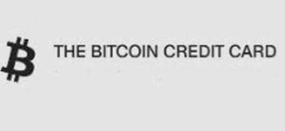 B THE BITCOIN CREDIT CARD logo