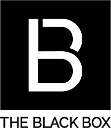 B THE BLACK BOX logo