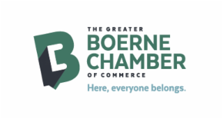 B THE GREATER BOERNE CHAMBER OF COMMERCE HERE, EVERYONE BELONGS. logo