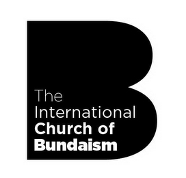 B THE INTERNATIONAL CHURCH OF BUNDAISM logo