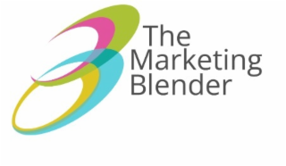 B THE MARKETING BLENDER logo