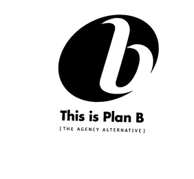 B THIS IS PLAN B [THE AGENCY ALTERNATIVE] logo