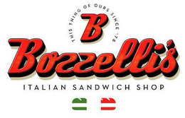 B THIS THING OF OURS SINCE '78 BOZZELLI'S ITALIAN SANDWICH SHOP THIS THING OF OURS SINCE '78 logo