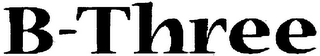 B-THREE logo