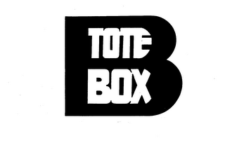 B TOTE BOX logo