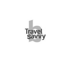 B TRAVEL SAVVY logo