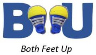 B U BOTH FEET UP logo