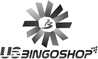 B US BINGOSHOP logo