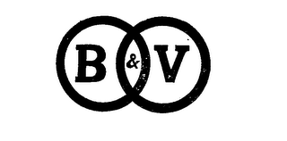 B & V logo