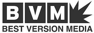 B V M BEST VERSION MEDIA logo