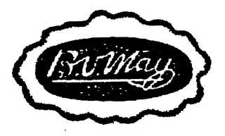 B. V. MAY logo