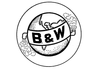 B & W logo