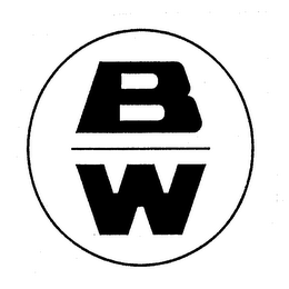 B W logo