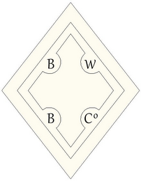 B W B CO logo