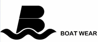 B W BOAT WEAR logo