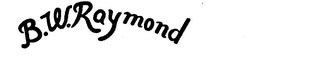 B. W. RAYMOND logo