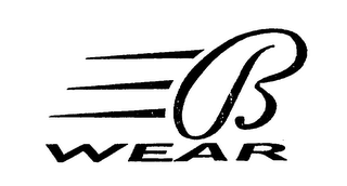 B WEAR logo