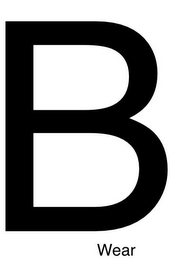 B WEAR logo