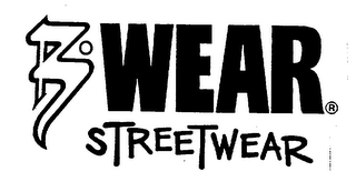 B-WEAR STREETWEAR logo
