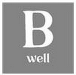 B WELL logo