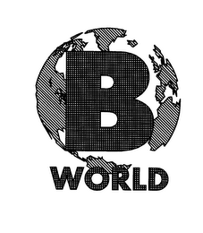 B WORLD logo
