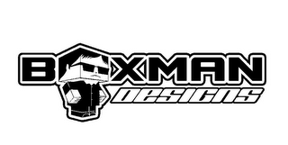 B XMAN DESIGNS logo