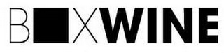 B XWINE logo