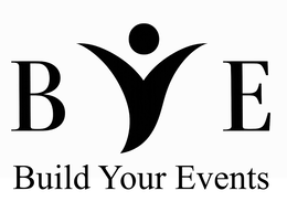 B Y E BUILD YOUR EVENTS logo