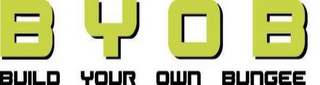B Y O B BUILD YOUR OWN BUNGEE logo