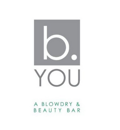 B. YOU A BLOWDRY & BEAUTY BAR logo
