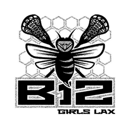 B12 GIRLS LAX logo