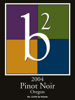 B2 2004 PINOT NOIR OREGON ALC. 13.0% BY VOLUME