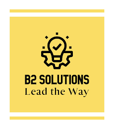 B2 SOLUTIONS LEAD THE WAY logo