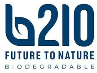B210 FUTURE TO NATURE BIODEGRADABLE logo