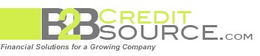 B2B CREDIT SOURCE.COM FINANCIAL SOLUTIONS FOR A GROWING COMPANY logo