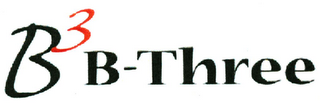 B3 B-THREE logo