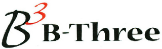 B3 B-THREE logo