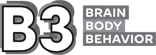 B3 BRAIN BODY BEHAVIOR logo